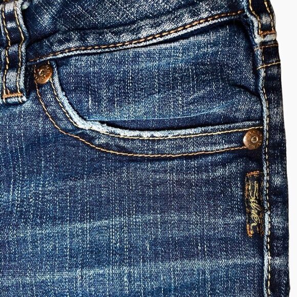 Silver Jeans Suki Mid Rise Bootcut Jeans in Blue Wash Women’s 29/30 - Picture 4 of 14